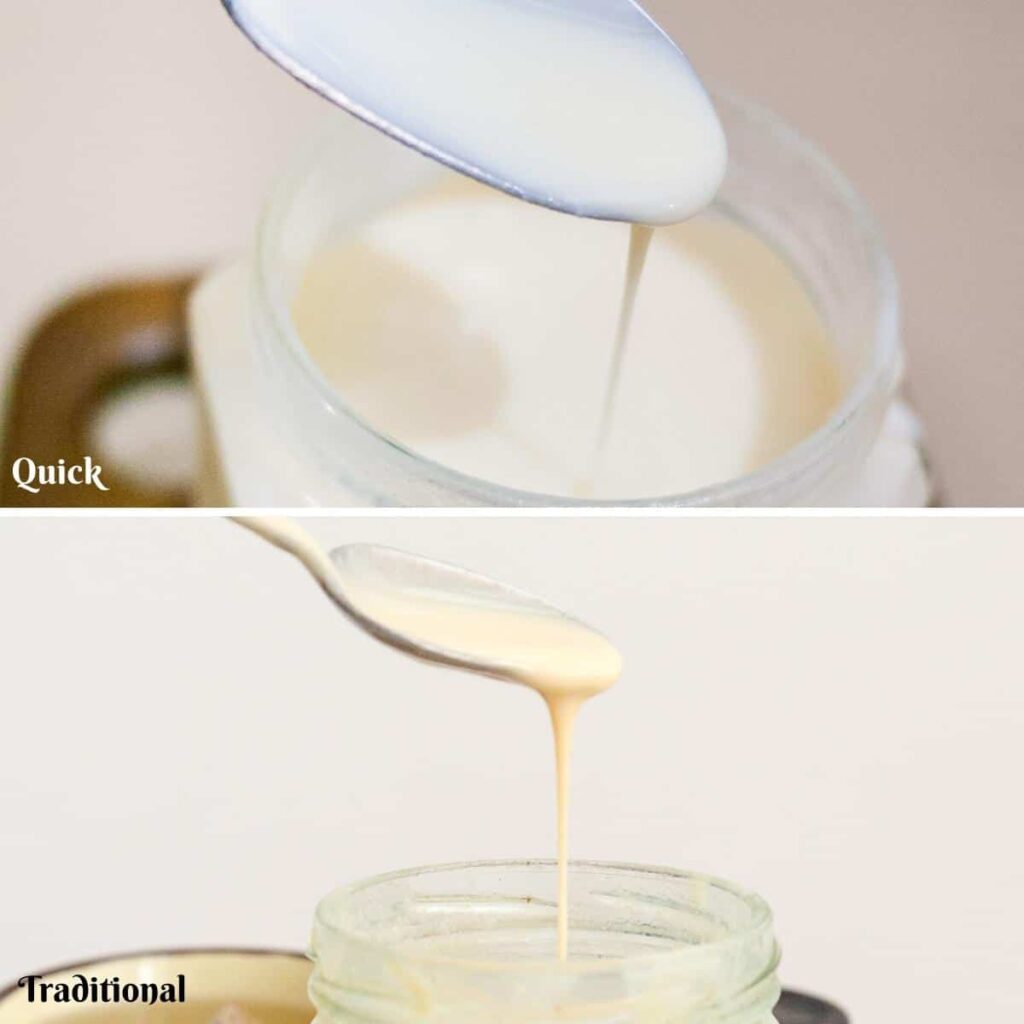 Homemade Condensed Milk 2 methods