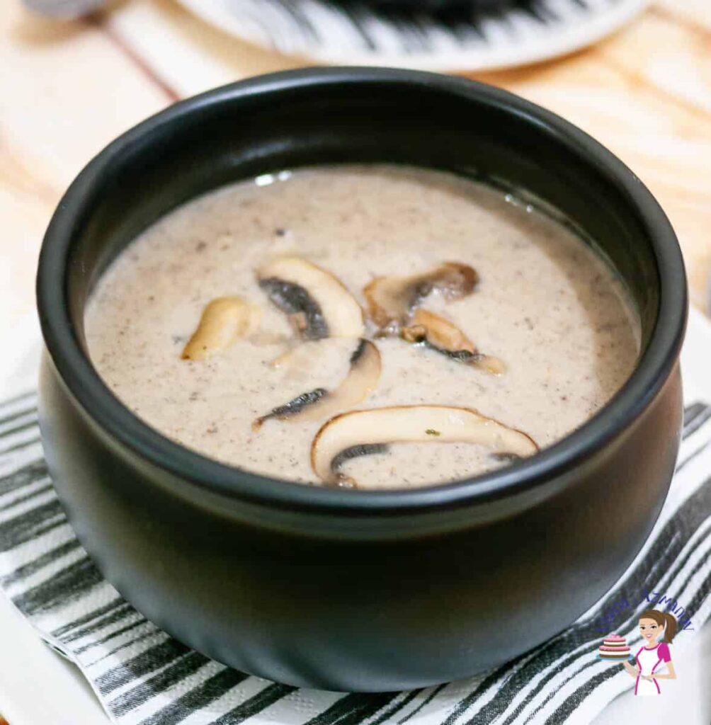 Homemade Cream of Mushroom Soup
