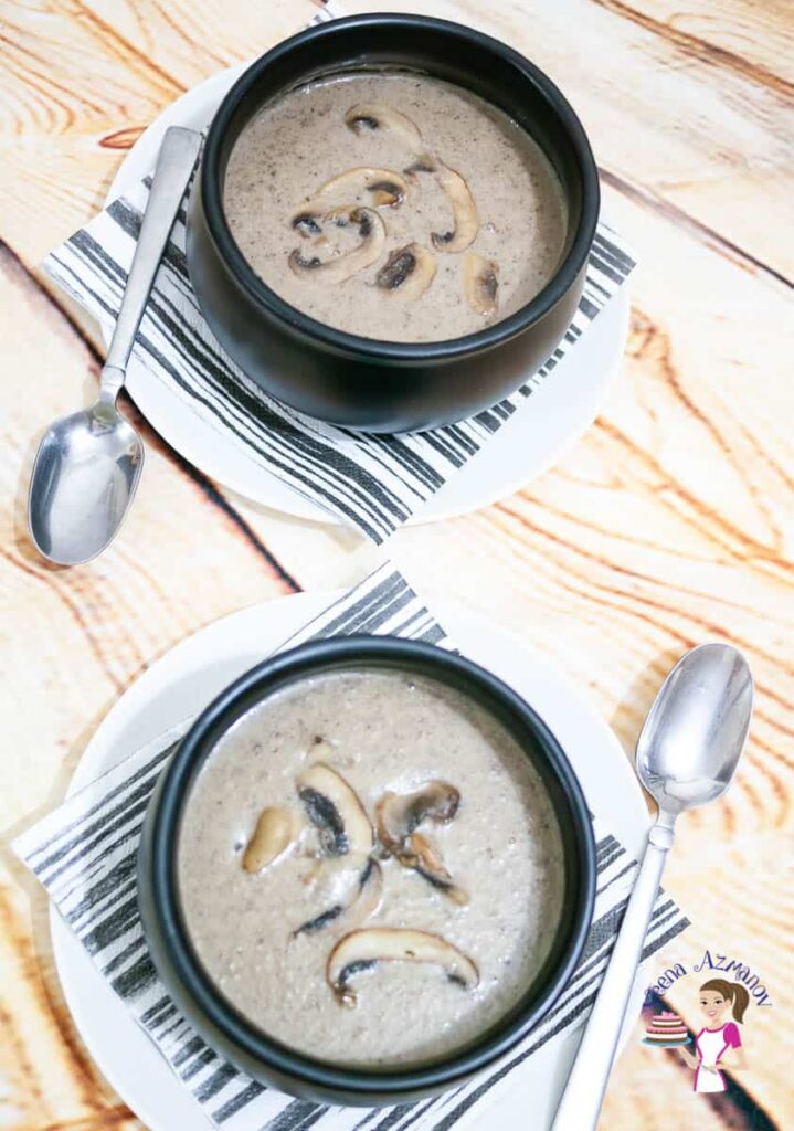 Homemade Cream of Mushroom Soup