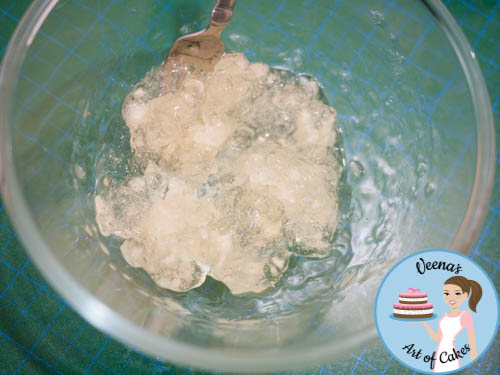 Homemade Edible Sugar Lace Recipe Eggless and Vegetarian