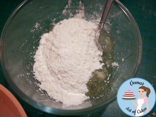 Homemade Edible Sugar Lace Recipe Eggless and Vegetarian