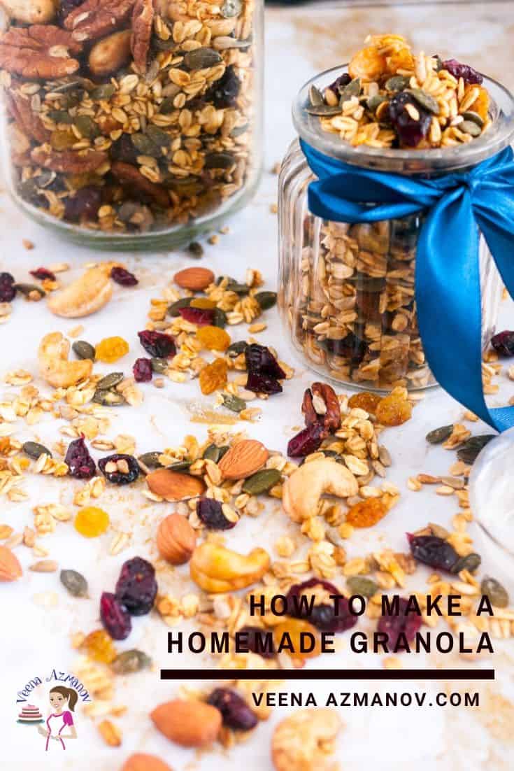 Granola Ngũ Cốc Trái Cây & Hạt Nut Granola – Giòn Rụm Bổ Dưỡng