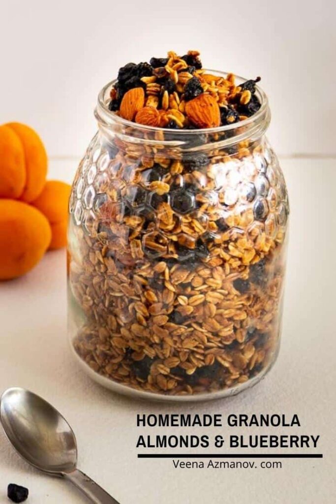 Granola Việt Quất Hạnh Nhân Blueberry Almond – Giòn Rụm Bổ Dưỡng