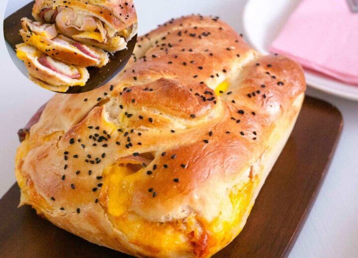 Homemade Ham and Cheese Bread