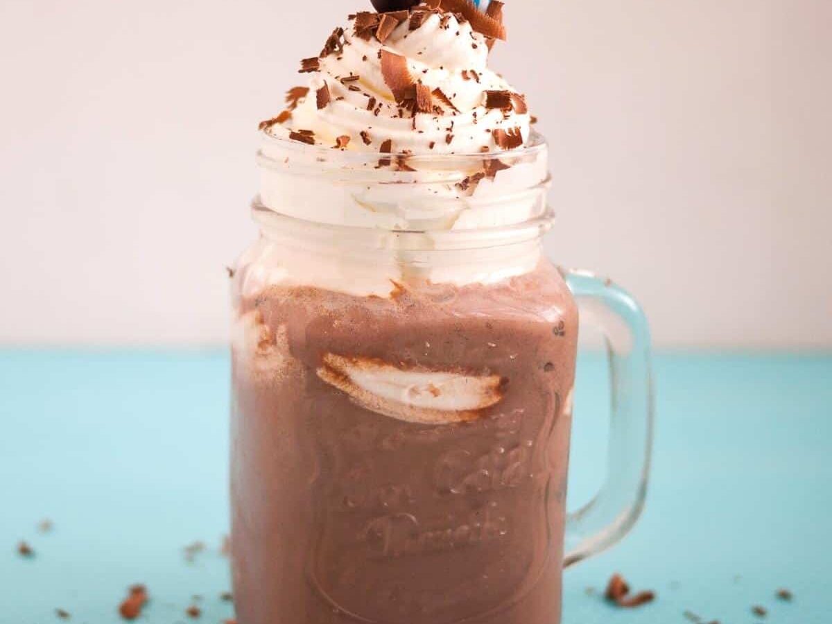Homemade Mocha Frappuccino