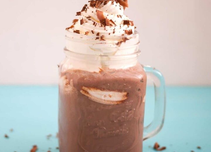 Homemade Mocha Frappuccino