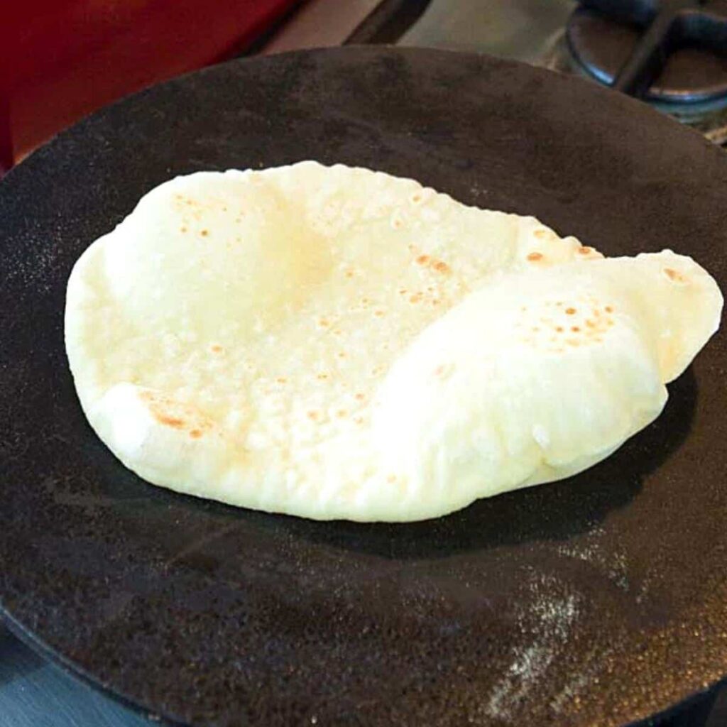 Homemade Naan Indian Flatbread