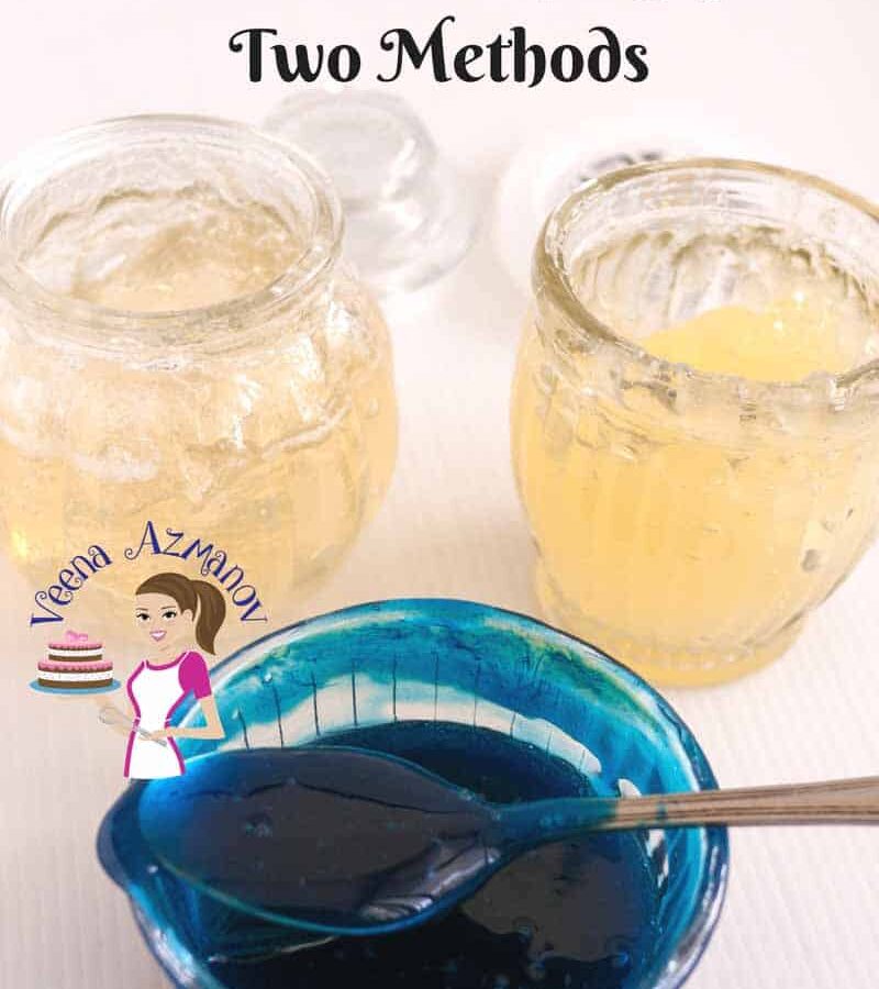 Homemade Piping Gel Two Recipes Gelatin or Vegetarian