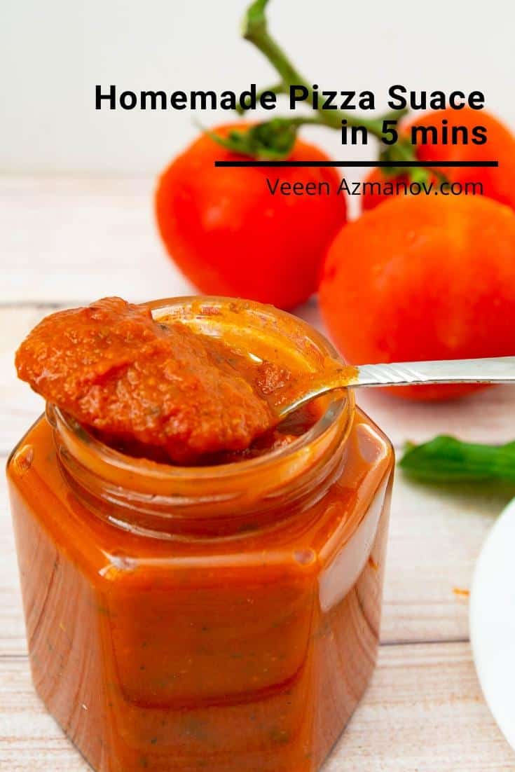 Sốt Cà Chua Pizza Nhanh 5 Phút Pizza Sauce – Đậm Đà Thơm Thảo Mộc