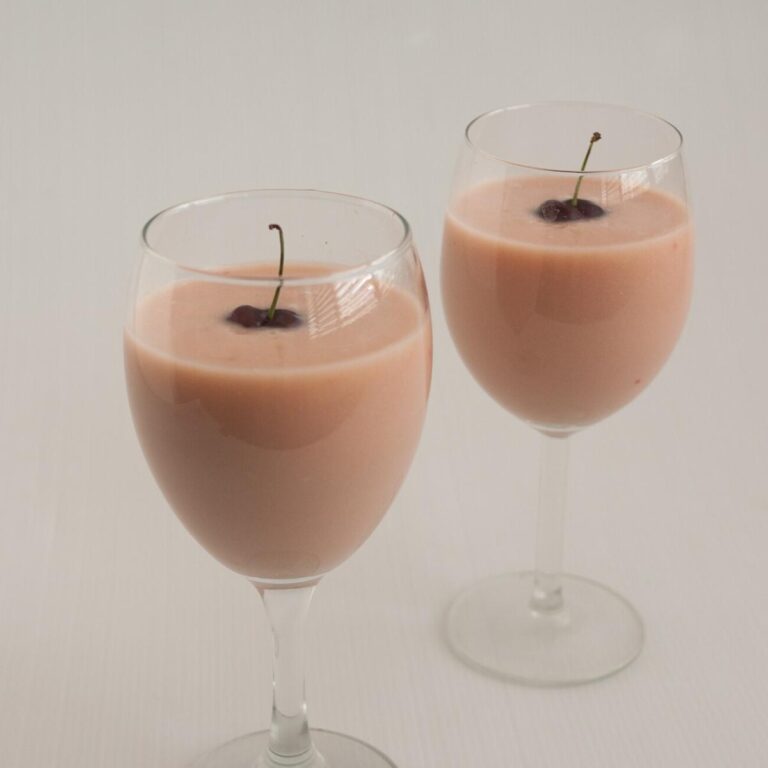 Thức Uống Trứng Rượu Anh Đào Rich Cherry Eggnog – Béo Mượt Chua Ngọt