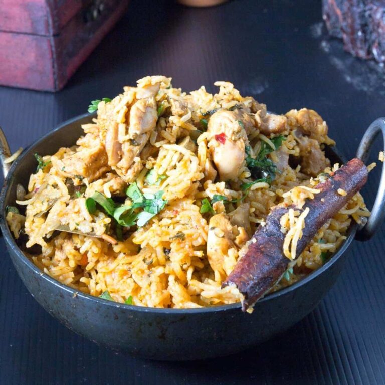 Cơm Nướng Gà Nồi Áp Suất Instant Pot Chicken Biryani – Nhanh Dẻo