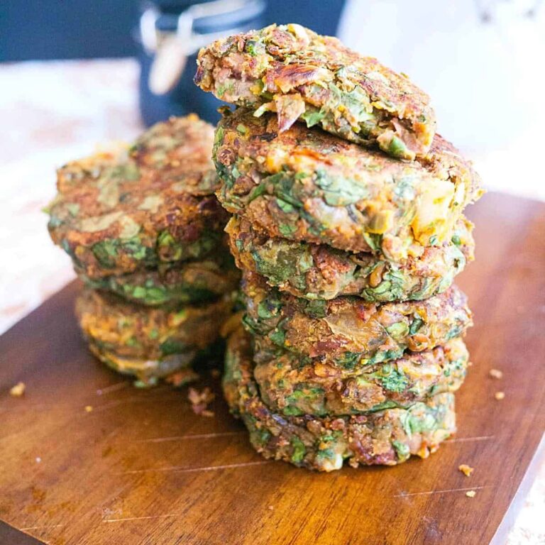 Chả Đậu Đỏ Chay Áp Chảo Kidney Beans Patties – Giòn Da Bổ Dưỡng
