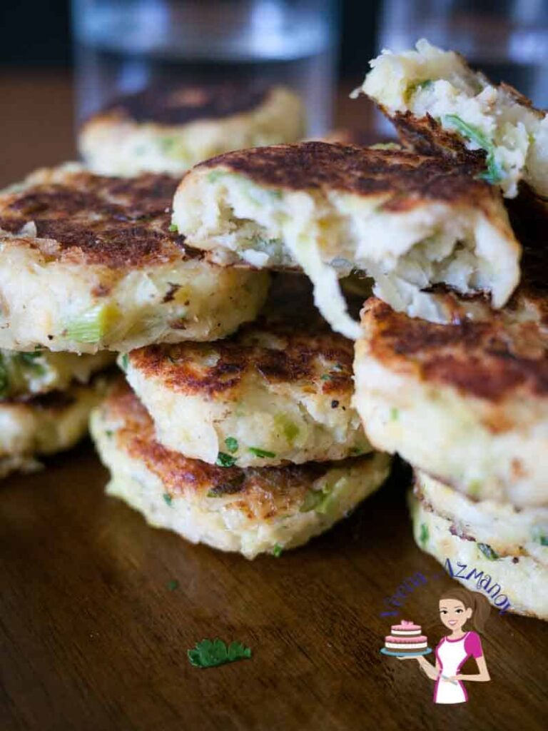 Leek and Potato Patties Leek Potato Cakes