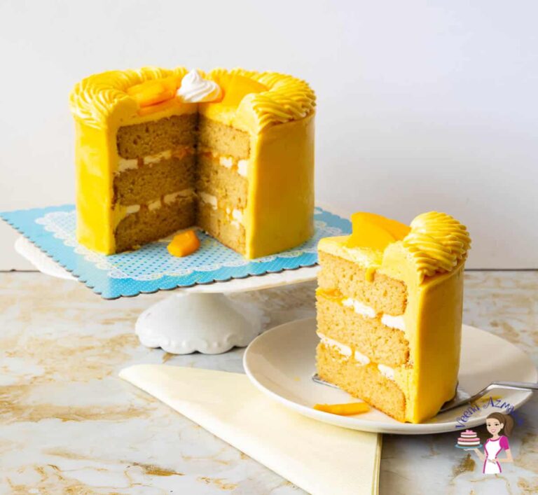 Bánh Gato Xoài Tươi Kem Tươi Mango Cake – Mềm Xốp Ngọt Mát