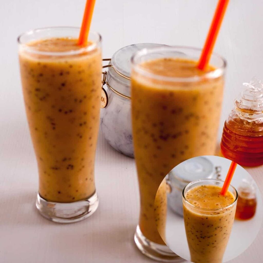 Sinh Tố Xoài Tươi Sữa Chua Mango Smoothie – Mát Lạnh Bổ Dưỡng