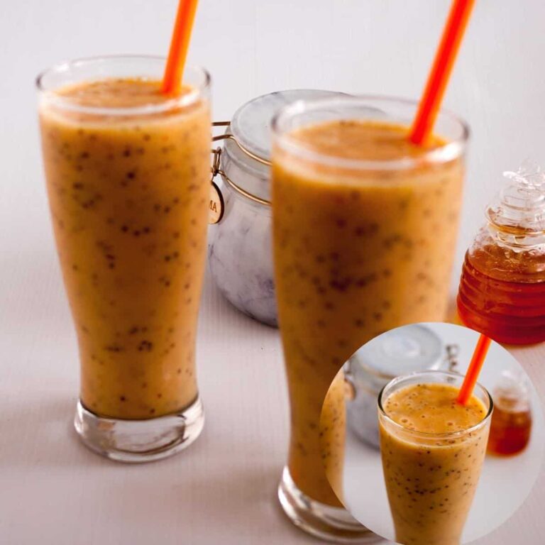 Sinh Tố Xoài Tươi Sữa Chua Mango Smoothie – Mát Lạnh Bổ Dưỡng