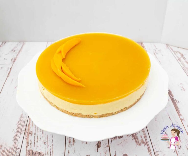 Bánh Mousse Xoài Nhân Thạch Xoài Mango Mousse Cake – Mềm Mượt Ngọt Mát