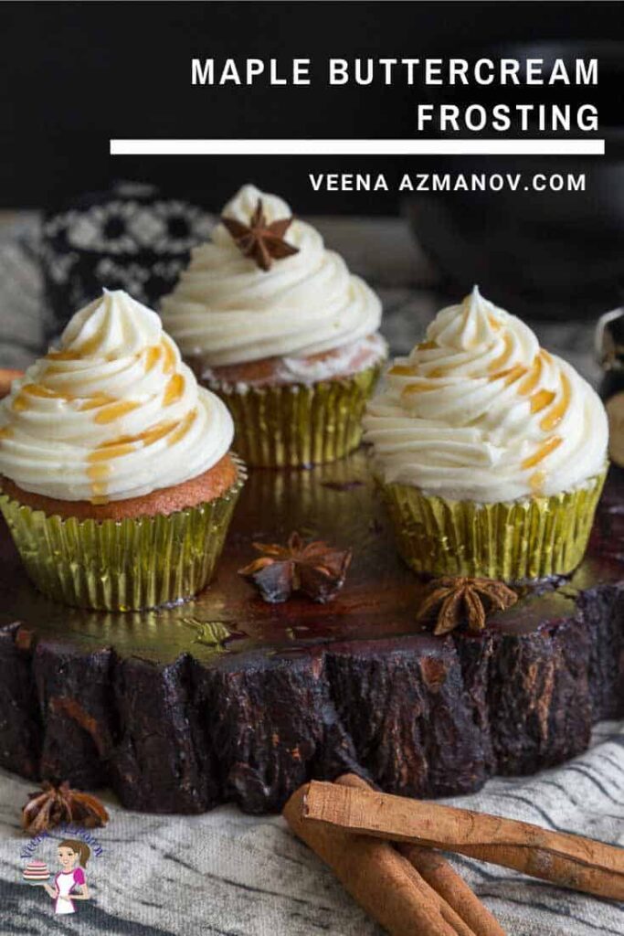 Kem Bơ Siro Phong Canada Maple Buttercream Frosting – Thơm Ngọt Mịn Màng
