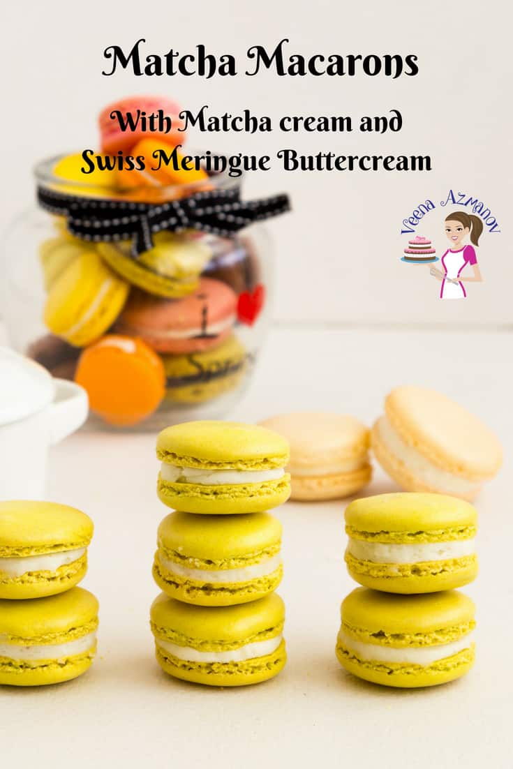 Bánh Macaron Trà Xanh Matcha Macarons – Vỏ Mịn Đậm Vị Trà
