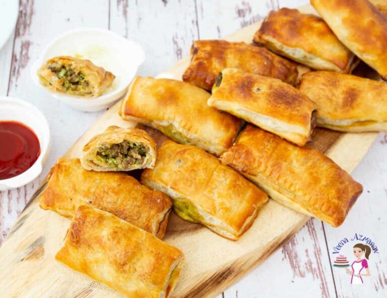 Bánh Ngàn Lớp Nhân Thịt Đút Lò Meat Patties Puff Pastry – Giòn Vỏ