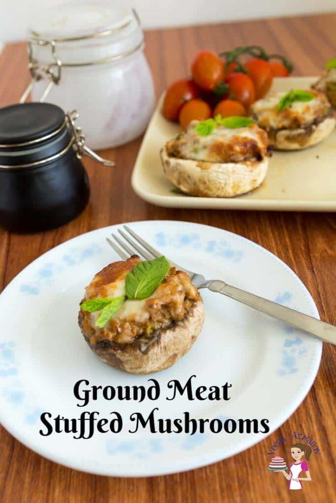 Nấm Đút Lò Nhân Thịt Gà Tây Phô Mai Stuffed Mushrooms – Thơm Ngậy