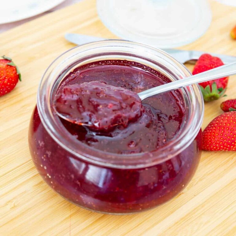 Mứt Dâu Tây Lò Vi Sóng 3 Nguyên Liệu Microwave Strawberry Jam – Thơm Ngọt