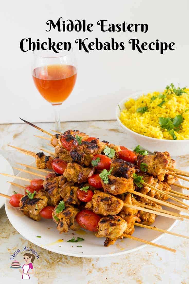 Thịt Gà Xiên Nướng Trung Đông Chicken Kebabs – Giòn Da Đượm Gia Vị