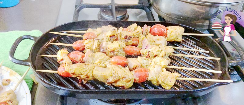 Middle Eastern Chicken Kebabs