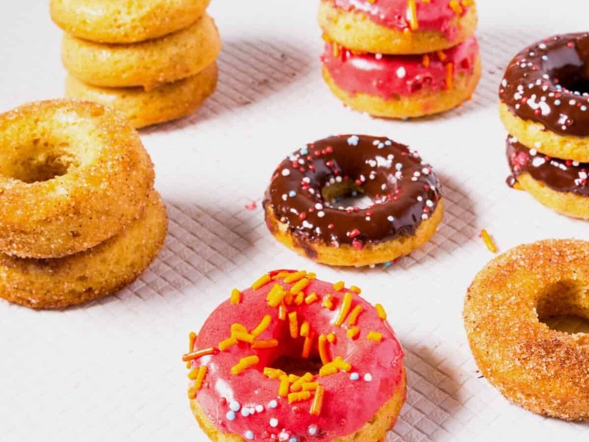 Mini Pumpkin Cake Donuts Recipe