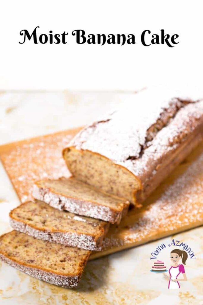 Bánh Gato Chuối Nướng Mềm Ẩm Moist Banana Cake – Thơm Béo Ngọt Nhẹ
