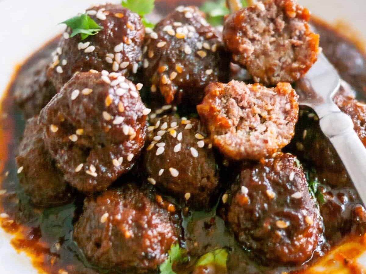 Mongolian Meatballs