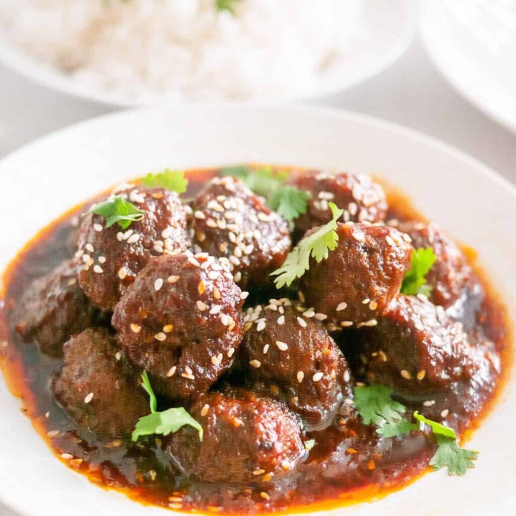 Mongolian Meatballs