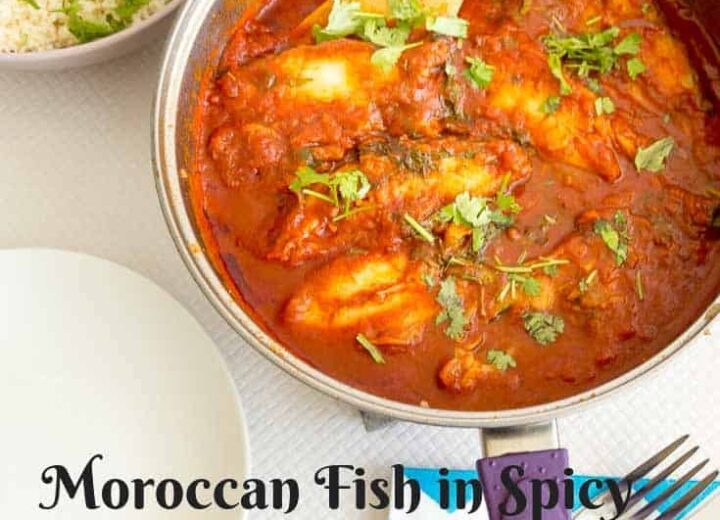 Moroccan Fish in Spicy Tomato Sauce Chraime