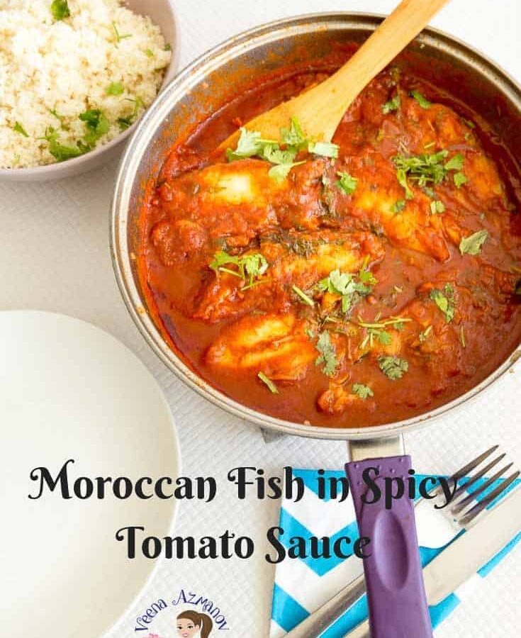 Moroccan Fish in Spicy Tomato Sauce Chraime