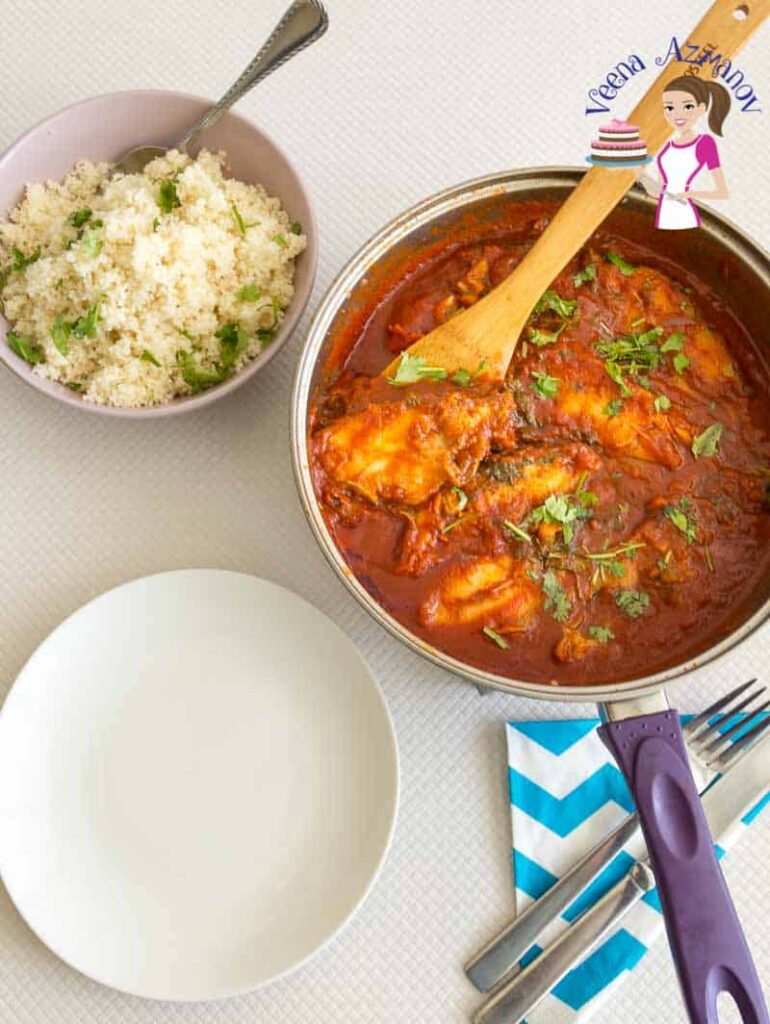 Moroccan Fish in Spicy Tomato Sauce Chraime