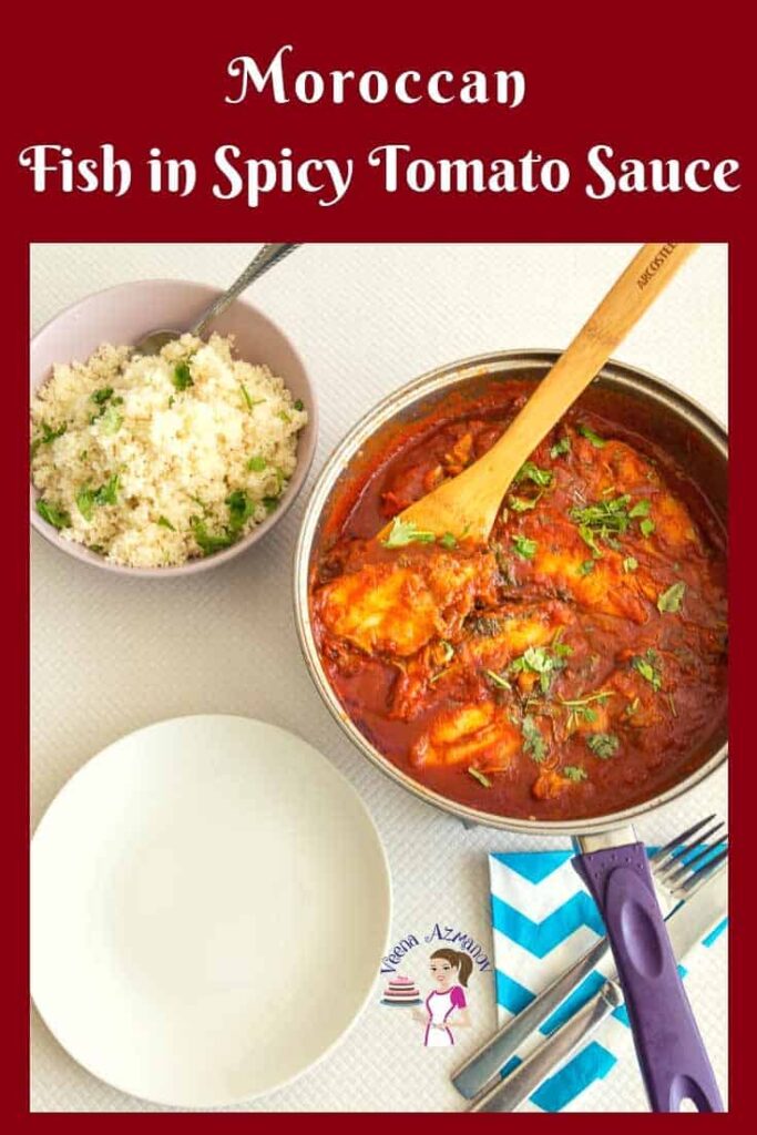 Moroccan Fish in Spicy Tomato Sauce Chraime