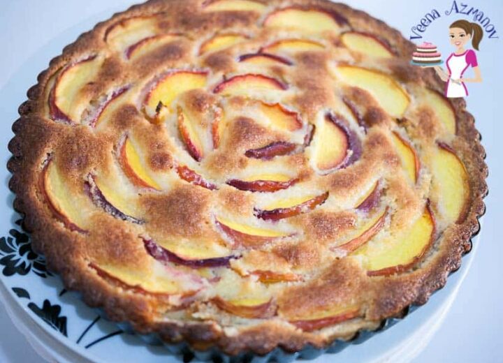 Nectarine Frangipani Tart
