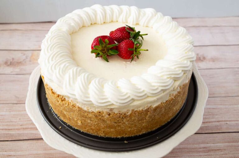Bánh Phô Mai Không Cần Nướng No Bake Cheesecake – Mềm Mượt Tan Chảy