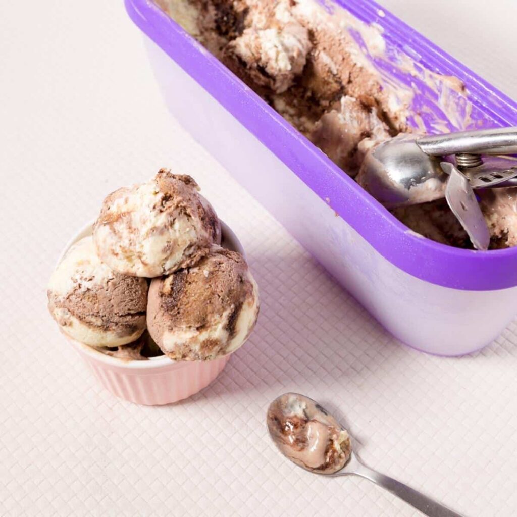 No Churn Tiramisu Ice Cream