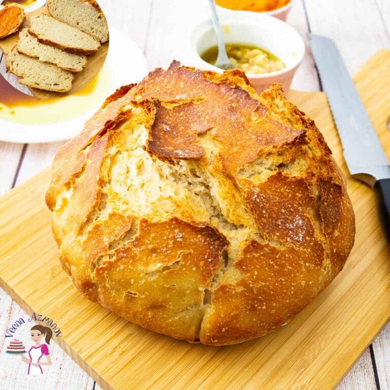Bánh Mì Vỏ Giòn Không Cần Nhồi No Knead Artisan Bread – Giòn Vỏ Xốp