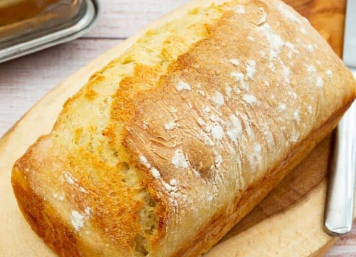 No Knead Sandwich Bread Recipe