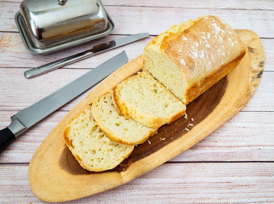 No Knead Sandwich Bread Recipe