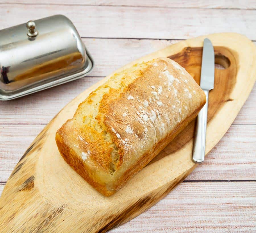 No Knead Sandwich Bread Recipe