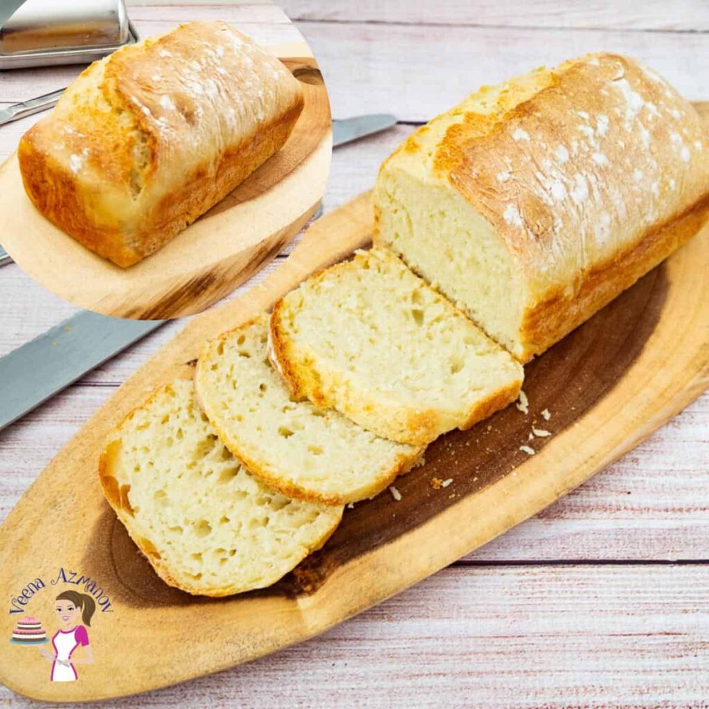 No Knead Sandwich Bread Recipe