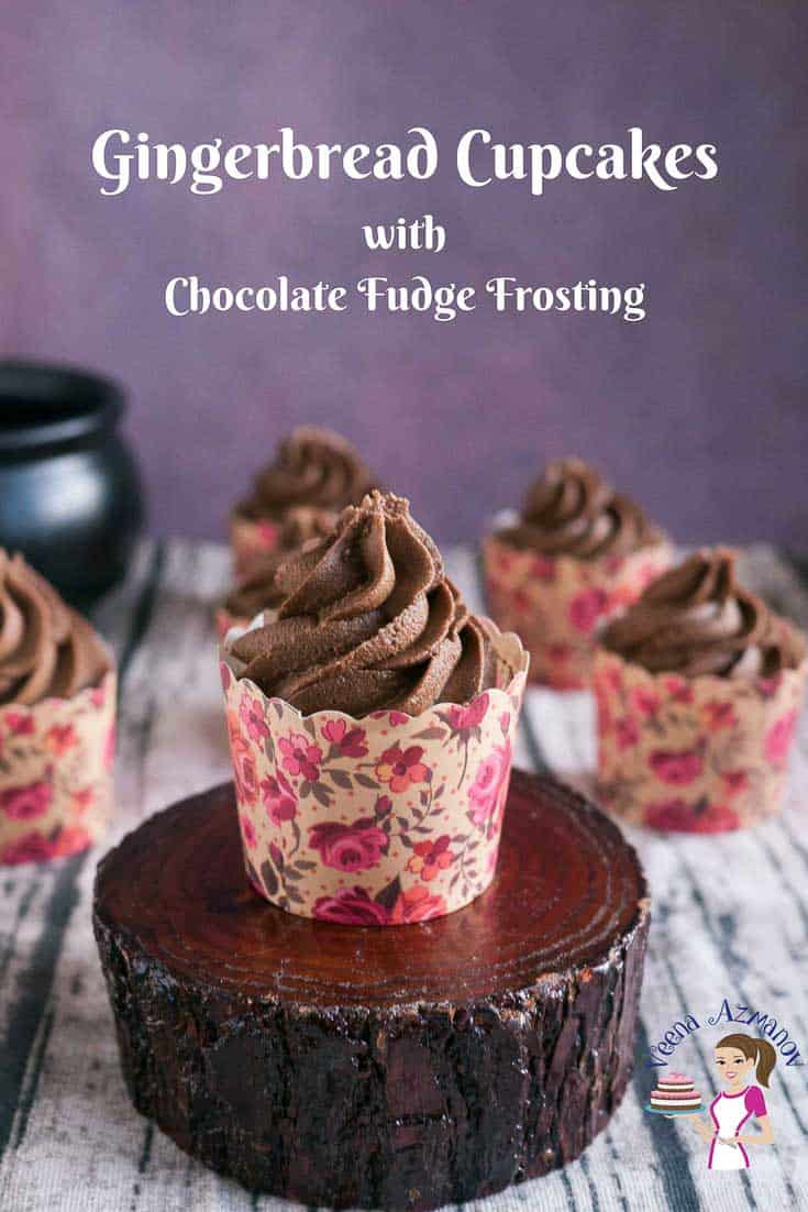 Bánh Cupcake Bánh Gừng Cổ Điển Gingerbread Cupcakes – Ấm Thơm Béo Mịn