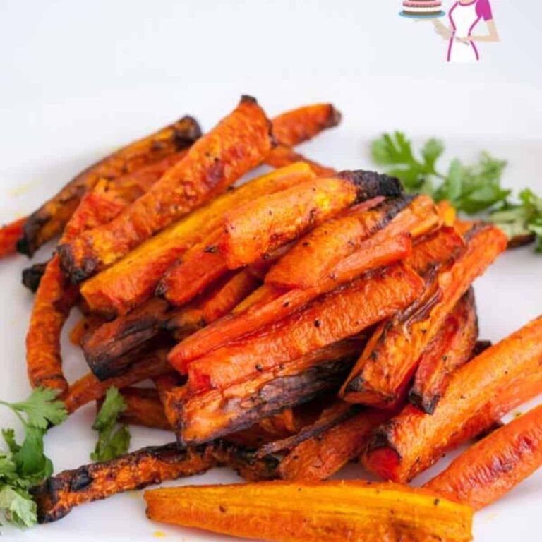 Cà Rốt Cắt Thanh Nướng Lò Oven Baked Carrot Sticks – Giòn Dẻo Ngọt Thanh
