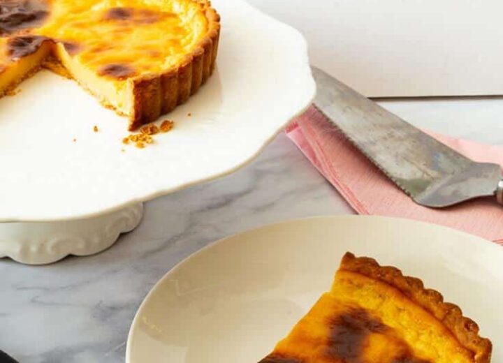 Parisian Flan French Custard Tart