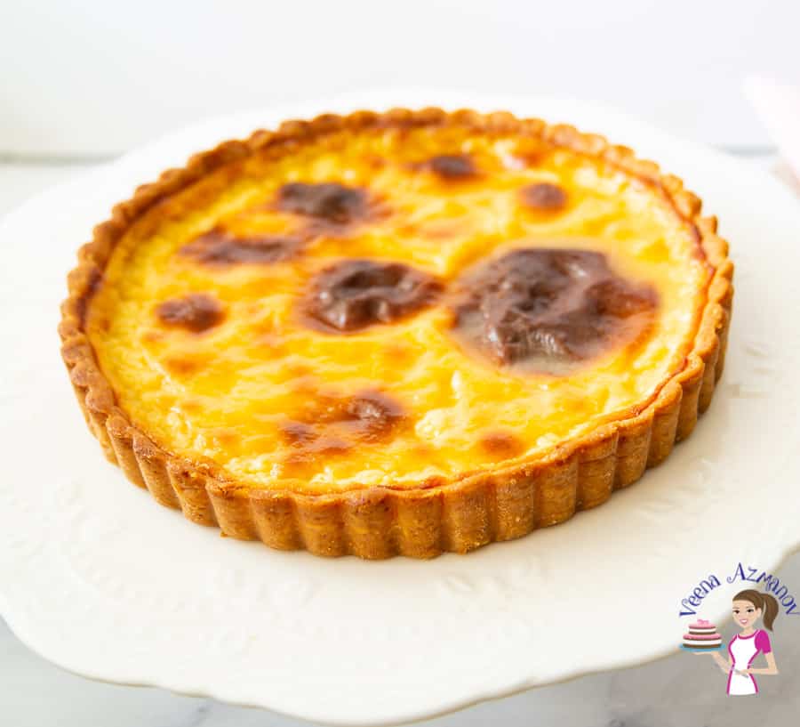 Parisian Flan French Custard Tart