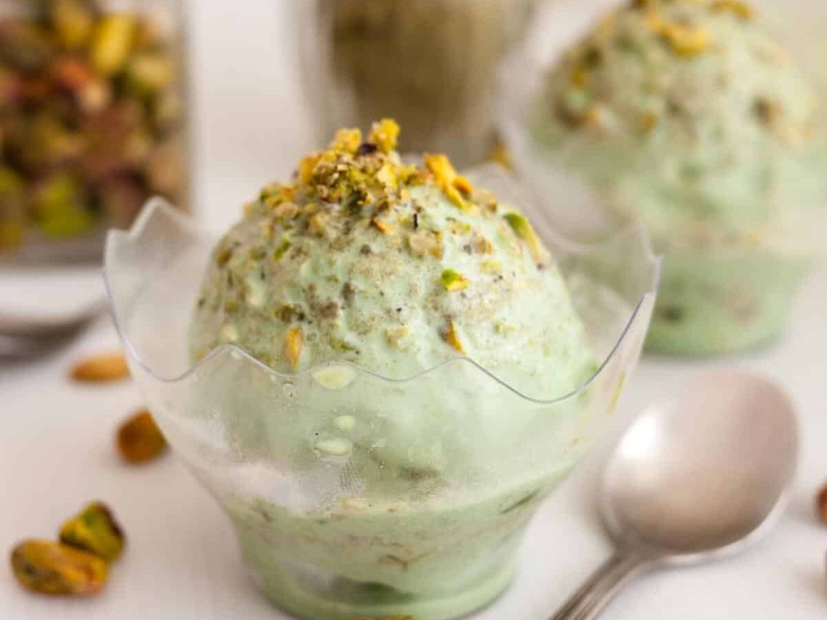 Pistachio Matcha Ice Cream