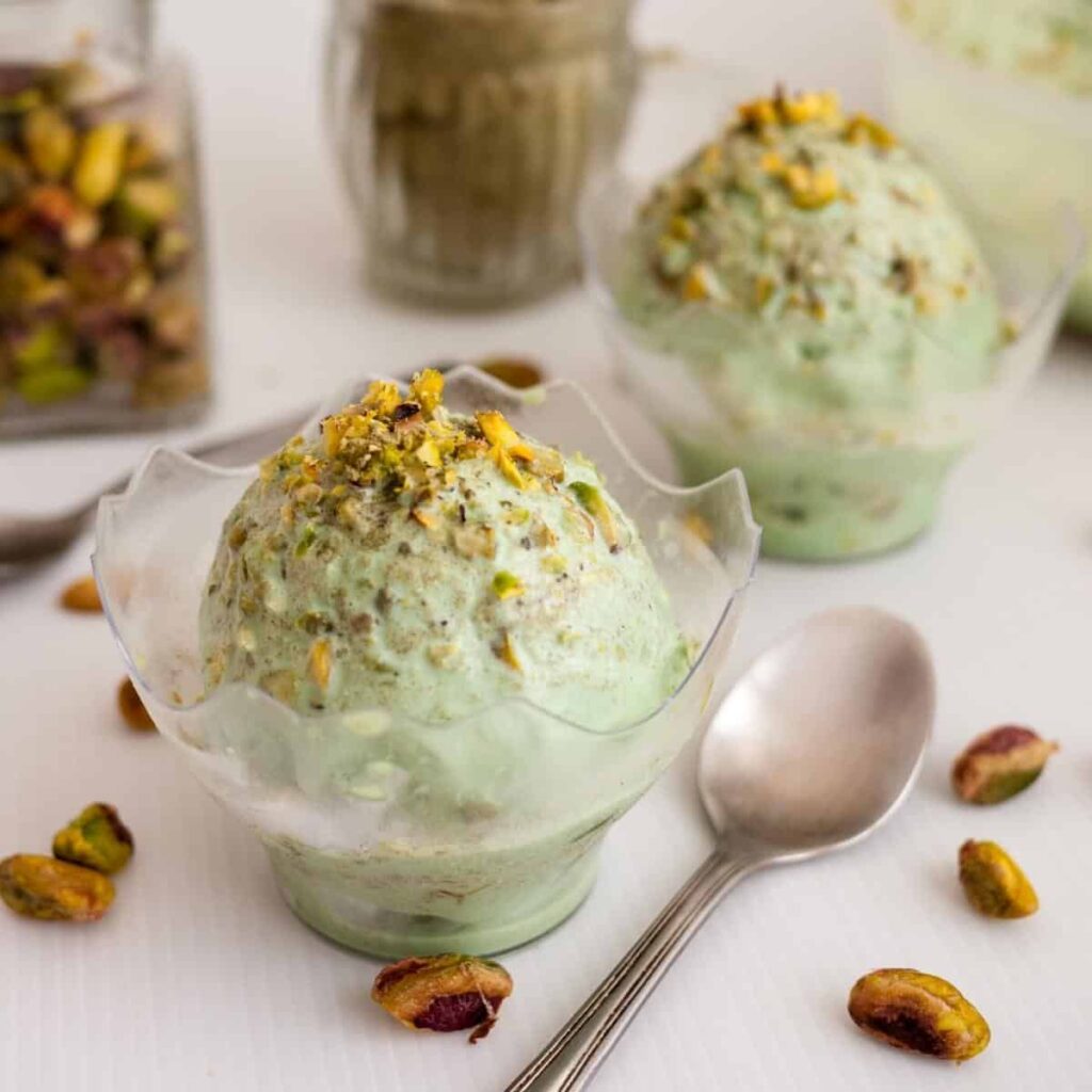 Pistachio Matcha Ice Cream